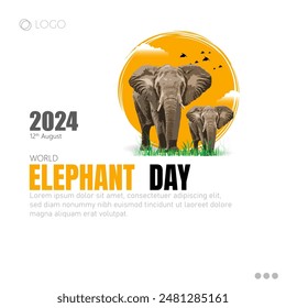 El Día del Elefante, celebrado el 12 de agosto, crea conciencia sobre la urgente necesidad de proteger a los elefantes