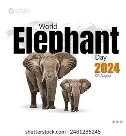 El Día del Elefante, celebrado el 12 de agosto, crea conciencia sobre la urgente necesidad de proteger a los elefantes