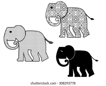 Elephant decals 