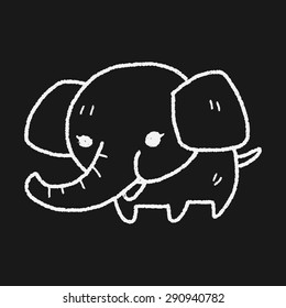 elephant doodle