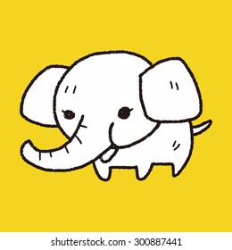 elephant doodle
