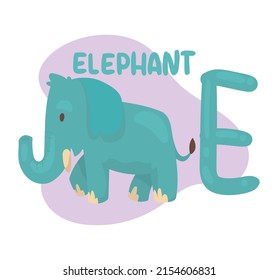 icono del elefante y de la letra e