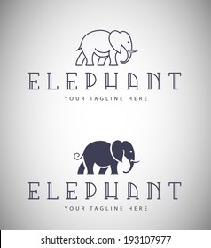 Elephant Emblem for Your Business