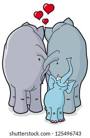 Elephant family