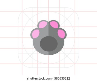 Elephant Footprint Icon