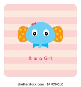 it is a elephant girl