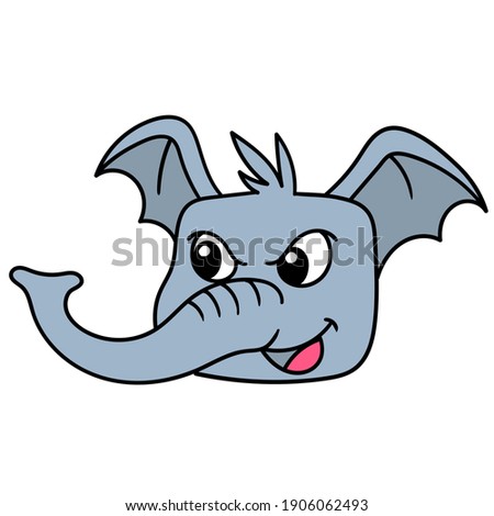 Similar – Image, Stock Photo elephant heads
