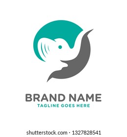 elephant head logo