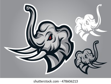 elephant head logo