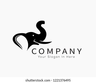 elephant head logo design inspiration
