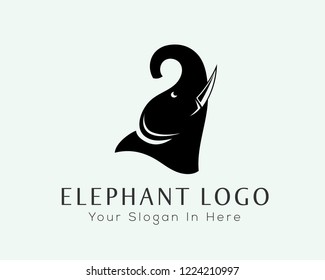 elephant head logo design inspiration