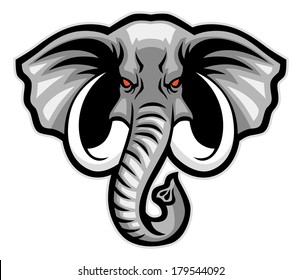 elephant head mascot