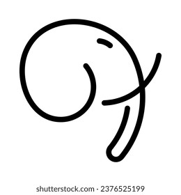 Elephant Head Vector Logo Design Template