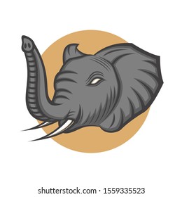 Elephant Head Vectors with nice style