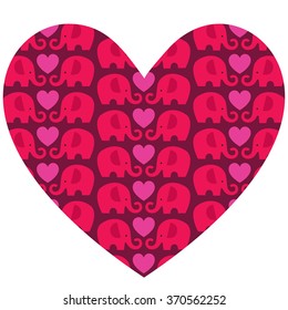 elephant heart valentine
