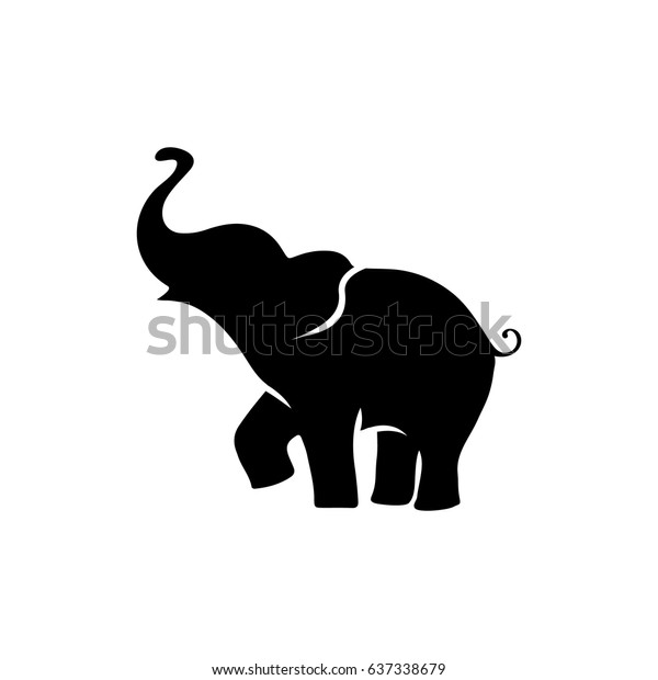 Elephant Icon Stock Vector (Royalty Free) 637338679 | Shutterstock