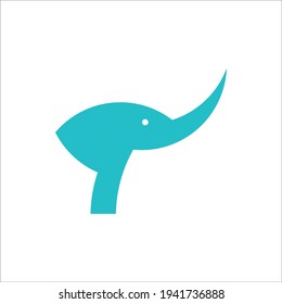 Elephant icon concept vector design
