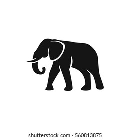 ícone de elefante ilustração símbolo vetorial isolado