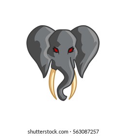 elephant icon illustration isolated vector sign symbol
