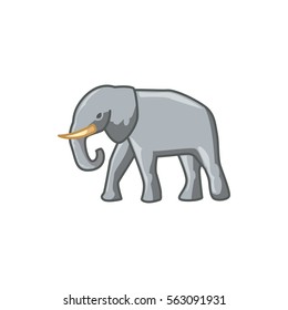 elephant icon illustration isolated vector sign symbol