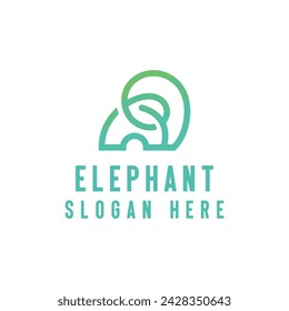 elephant icon illustration. elephant vector. elephant icon. elephant.  