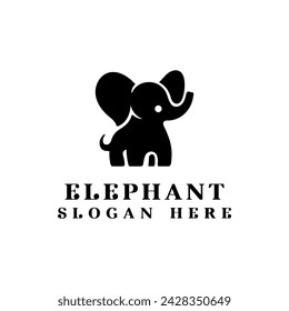 elephant icon illustration. elephant vector. elephant icon. elephant.  