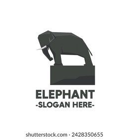elephant icon illustration. elephant vector. elephant icon. elephant.  