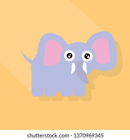 elephant icon vector