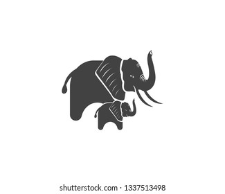 Elephant icon vector illustration