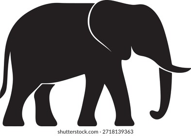 Icono de elefante – Ilustración vectorial