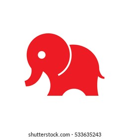 Elephant icon vector illustration