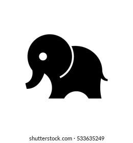 Elephant icon vector illustration