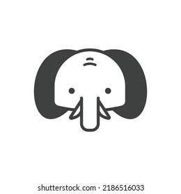 Elephant icon vector illustration logo template for many purpose.