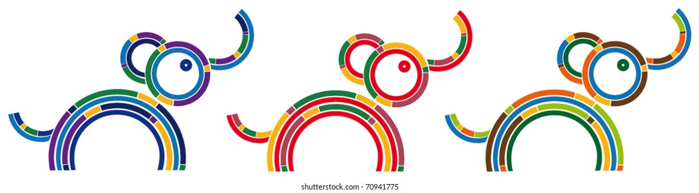 Elephant icons