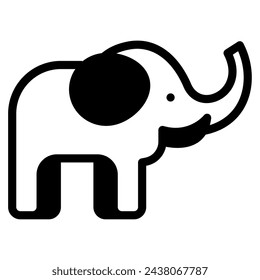 Elephant Icons for web, app, infographic, etc