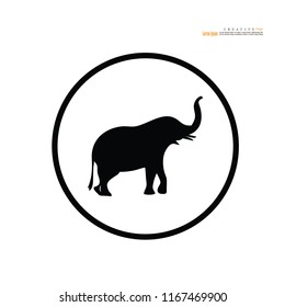 Elephant icon.vector illustration.