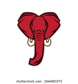 Elephant Illustration Logo