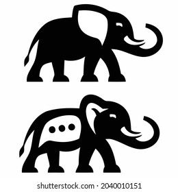 elephant illustration Which one do you prefer friends!