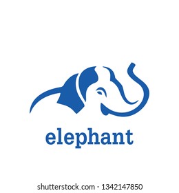 elephant ilustration logo