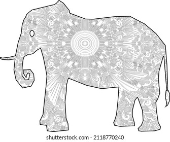 Elephant Kids Coloring Book Fun Facts For Kids 