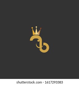 elephant king logo vector icon