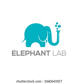 Elephant Lab Logo for Big Animal Laboratory 