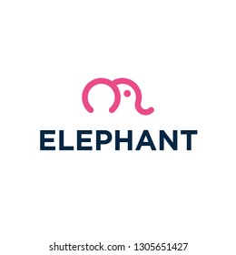 Elephant Logo - Animal Logo