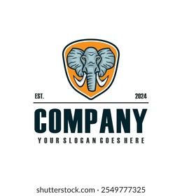 elephant logo , big animal logo