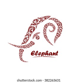 elephant logo design