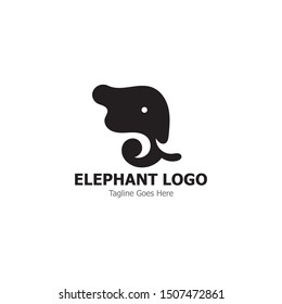 Animal Elephant Logo Icon Symbol Emblem Stock Vector (Royalty Free ...