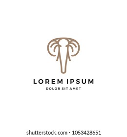 Elephant Logo Design Template