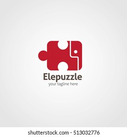 Elephant logo design template. vector illustration