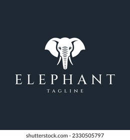 Elephant logo design vector illustration