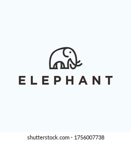 logotipo de elefante / icono de elefante